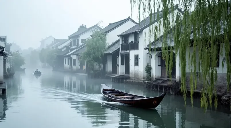 烟雨江南·行舟 - 小小影院 烟雨江南·行舟
