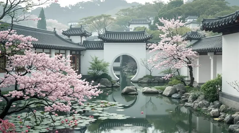 苏州园林四时